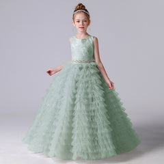 Teen Girls Princess Birthday Party Dress For Portrait