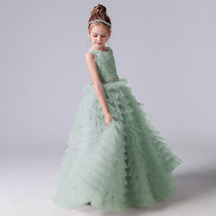 Teen Girls Princess Birthday Party Dress For Portrait