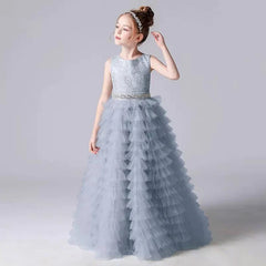 Teen Girls Princess Birthday Party Dress For Portrait