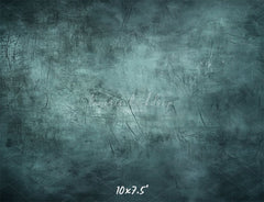 Abstract Old Master Teal Portrait Photo Backdrop - Layoris