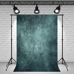 Abstract Old Master Teal Portrait Photo Backdrop - Layoris