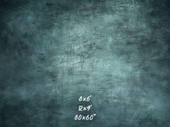 Abstract Old Master Teal Portrait Photo Backdrop - Layoris