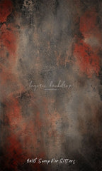 Red Black Rusty Wall Photography Backdrop - Layoris