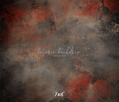 Red Black Rusty Wall Photography Backdrop - Layoris