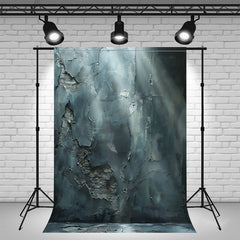 Light Shining On Black Wall Portrait Backdrop - Layoris