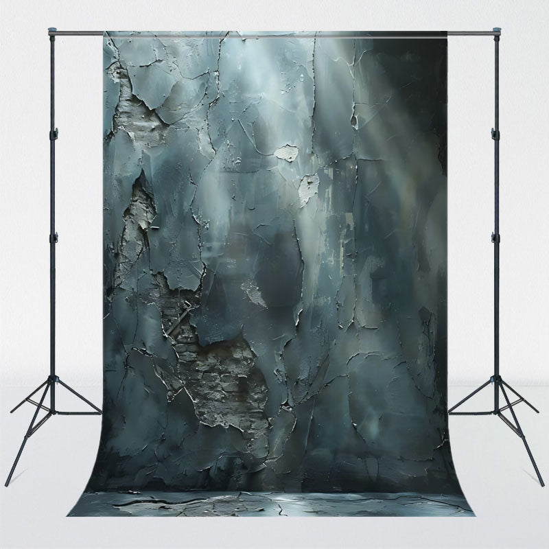 Light Shining On Black Wall Portrait Backdrop - Layoris