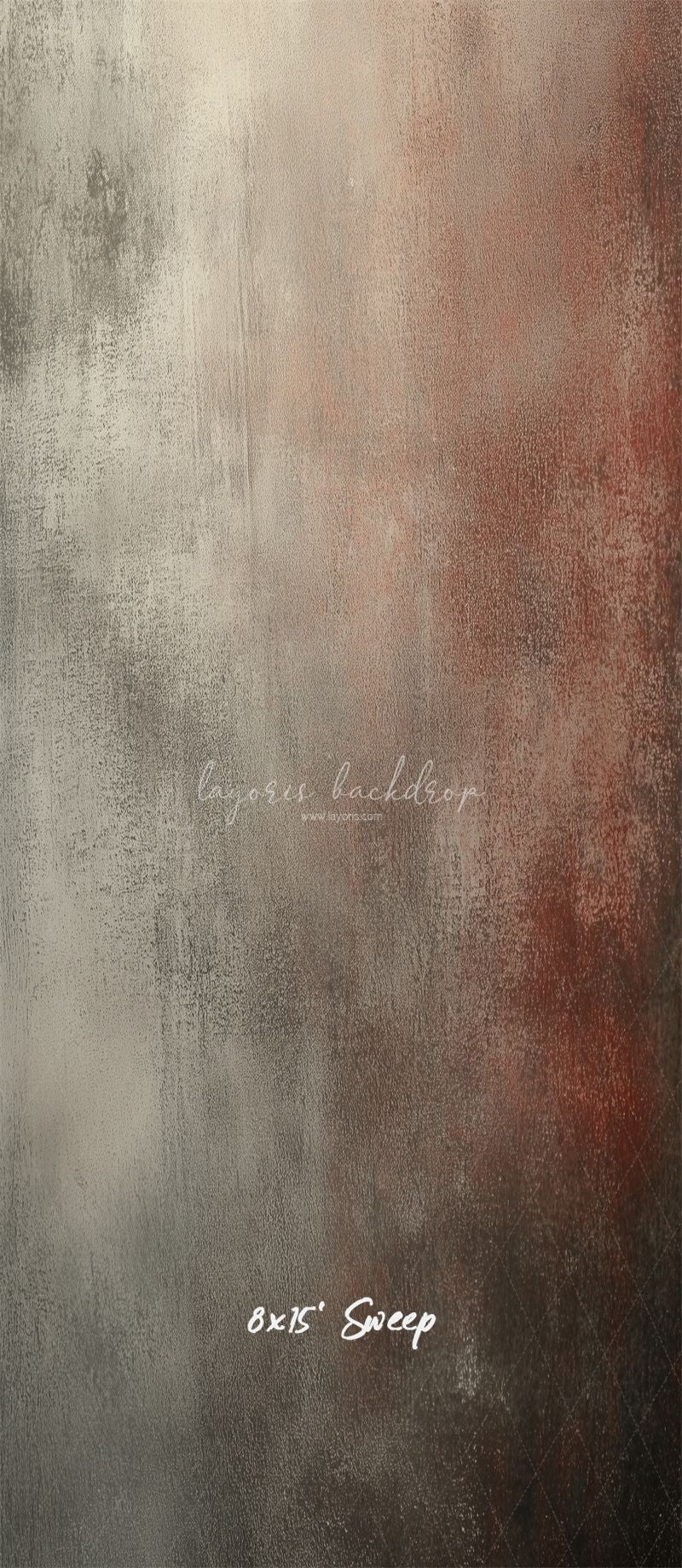 Gray And Red Intertwined Cement Wall Backdrop - Layoris