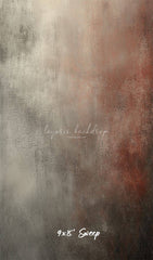 Gray And Red Intertwined Cement Wall Backdrop - Layoris