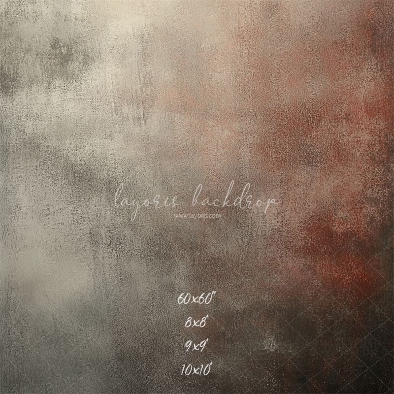 Gray And Red Intertwined Cement Wall Backdrop - Layoris