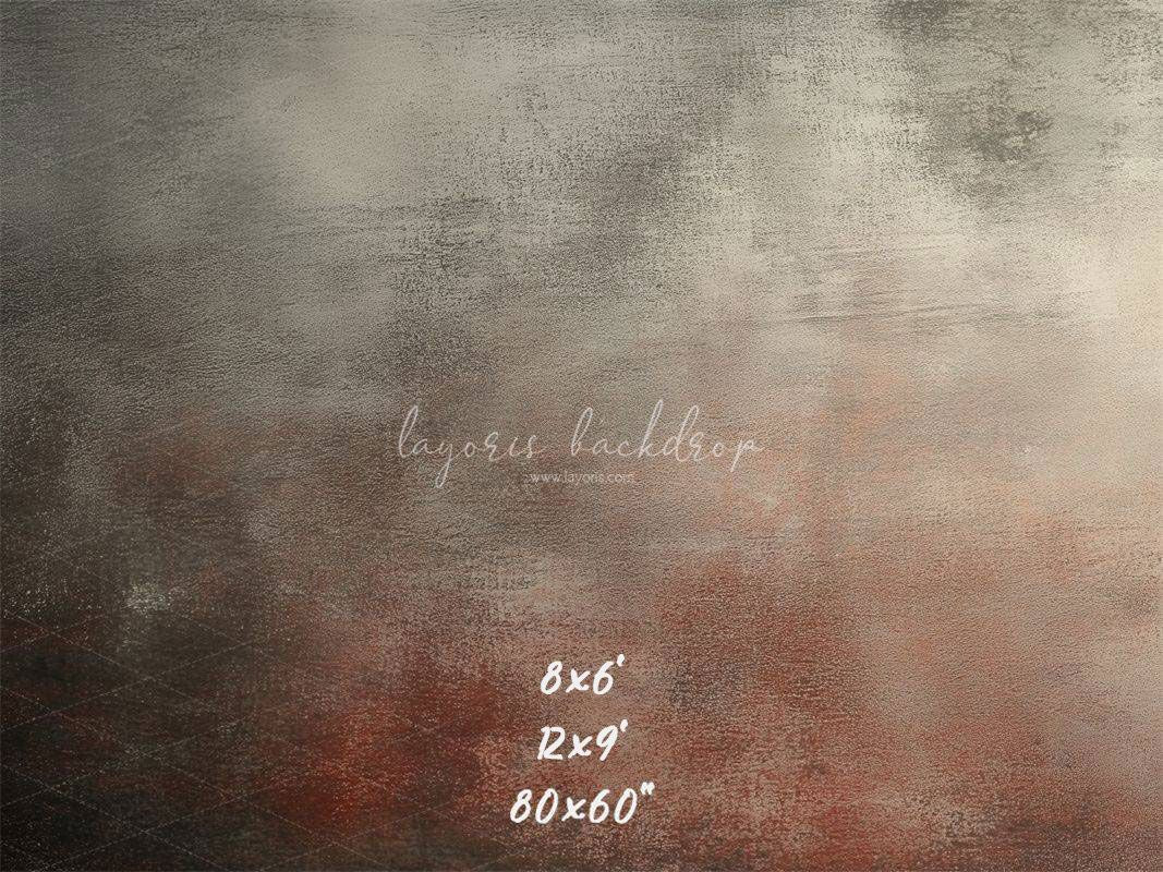 Gray And Red Intertwined Cement Wall Backdrop - Layoris