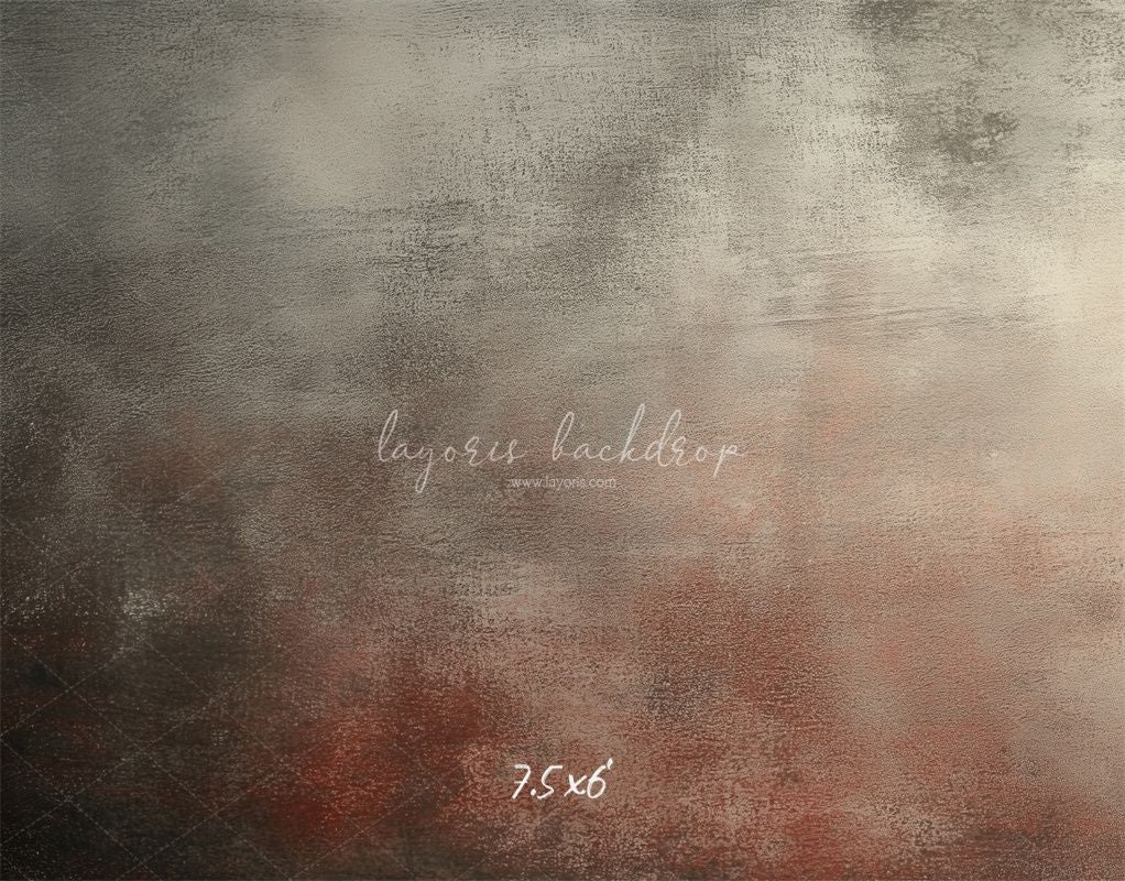Gray And Red Intertwined Cement Wall Backdrop - Layoris