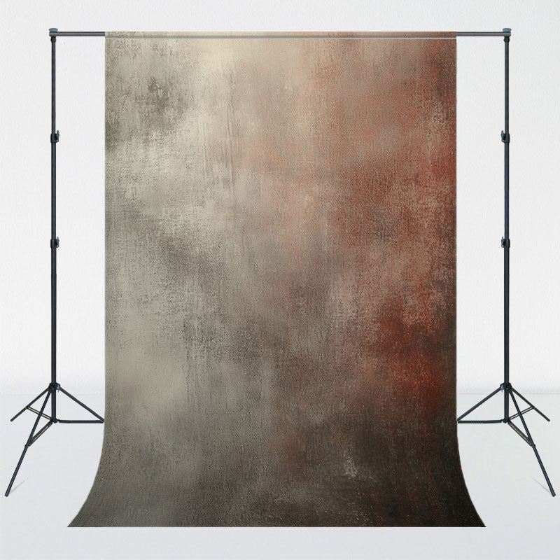 Gray And Red Intertwined Cement Wall Backdrop - Layoris