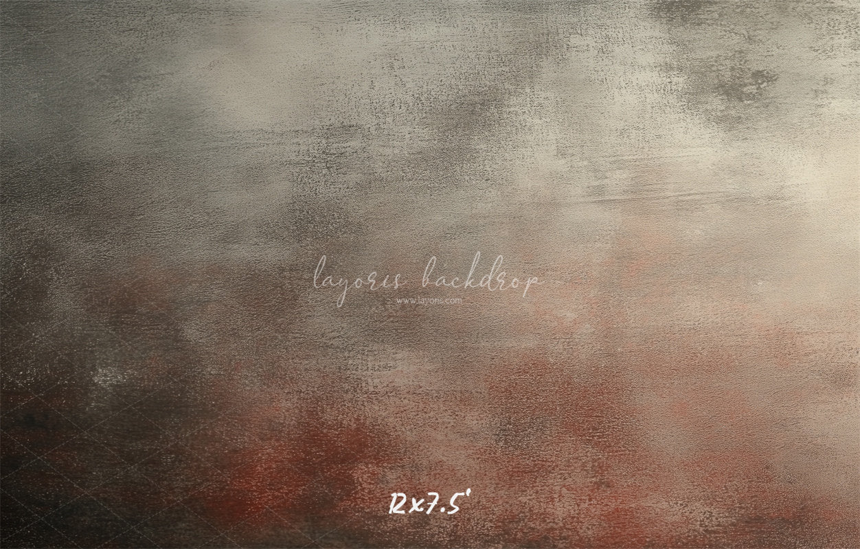 Gray And Red Intertwined Cement Wall Backdrop - Layoris