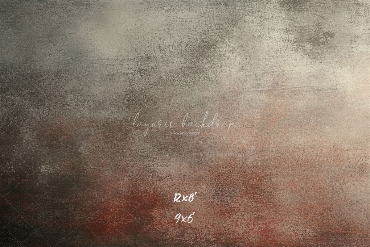 Gray And Red Intertwined Cement Wall Backdrop - Layoris