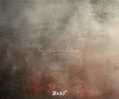 Gray And Red Intertwined Cement Wall Backdrop - Layoris