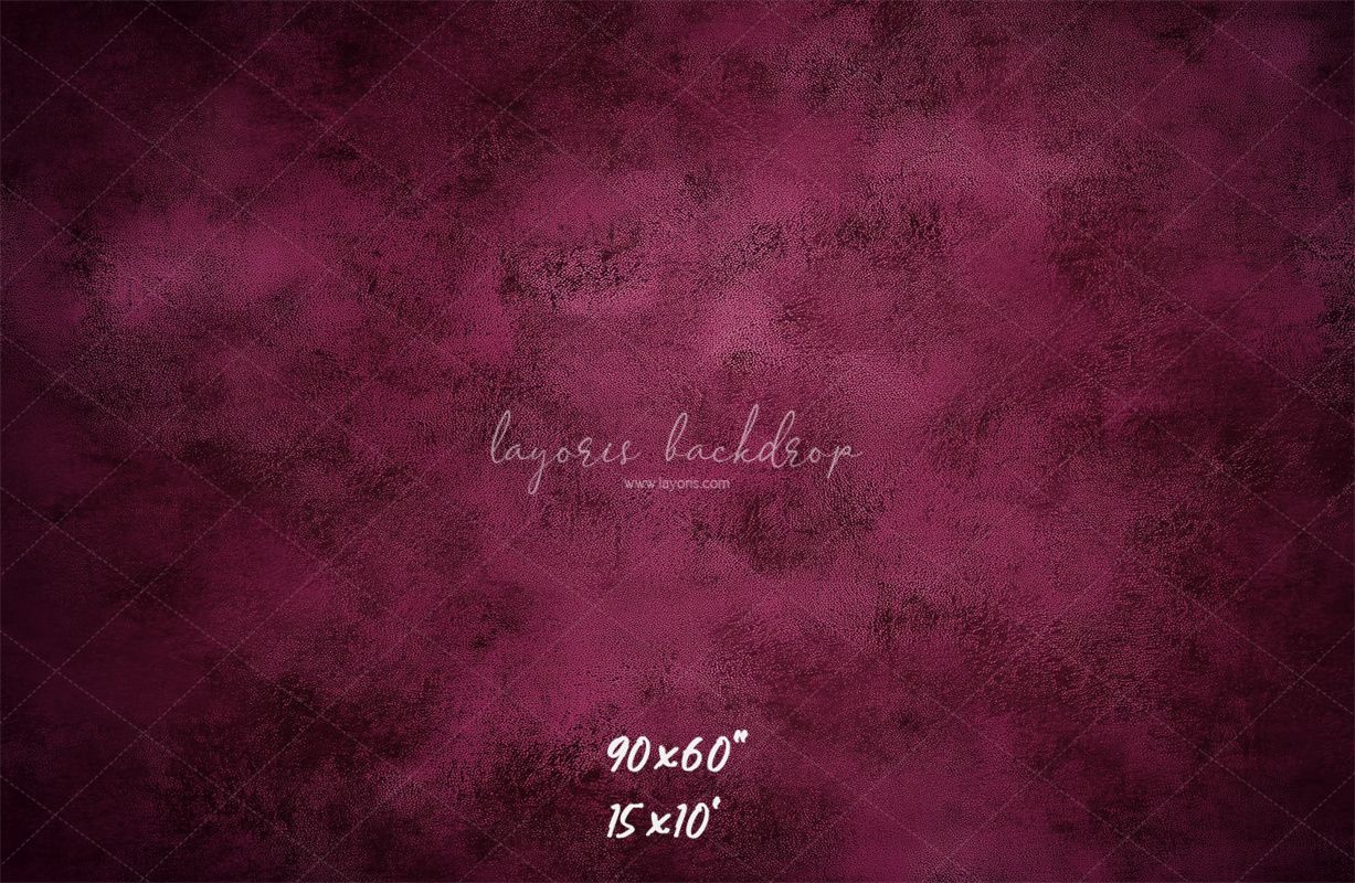 Plum Red Abstract Texture Photo Backdrop - Layoris