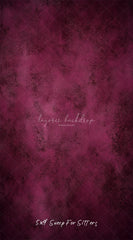 Plum Red Abstract Texture Photo Backdrop - Layoris
