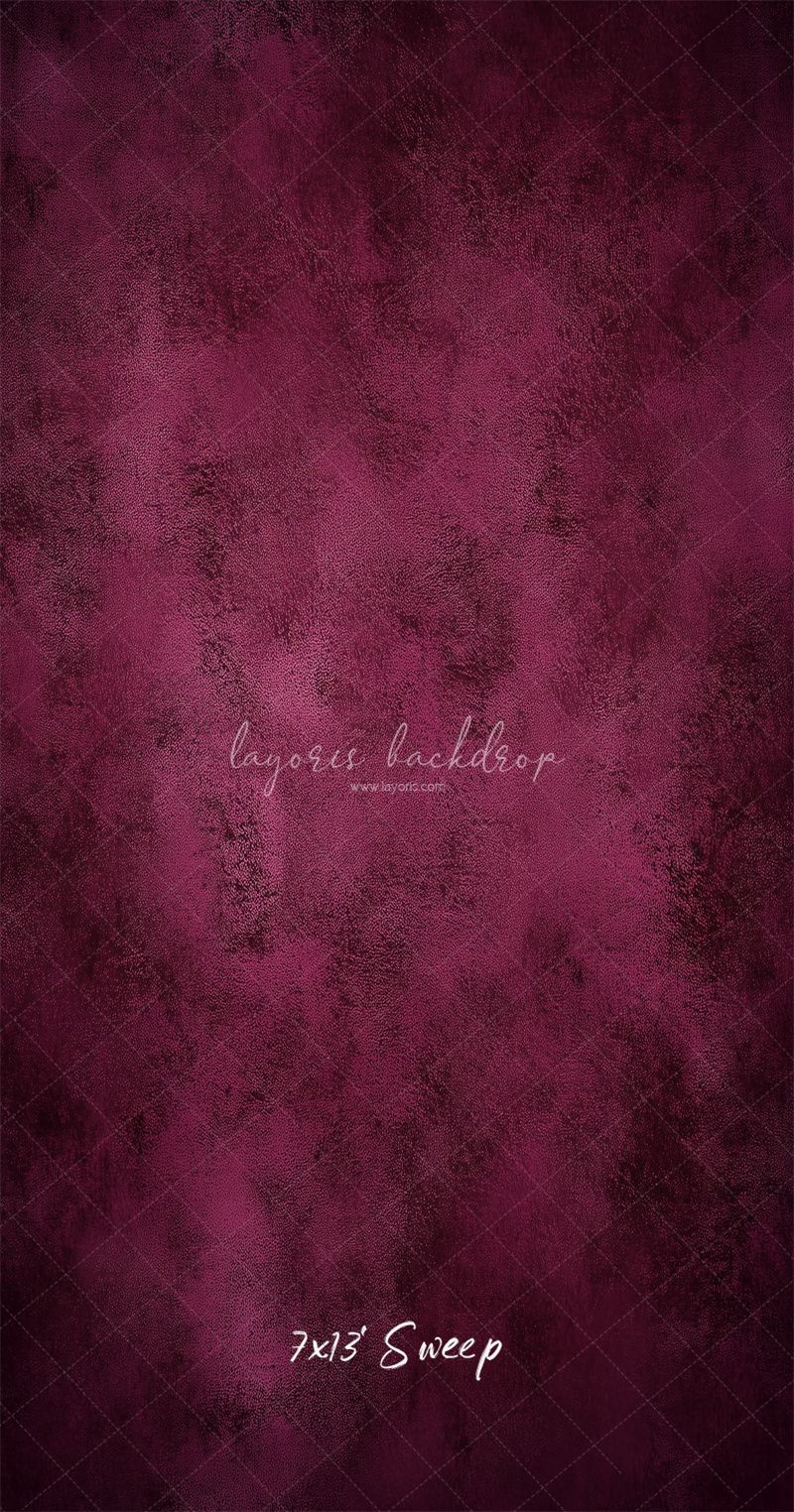 Plum Red Abstract Texture Photo Backdrop - Layoris