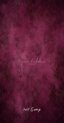 Plum Red Abstract Texture Photo Backdrop - Layoris