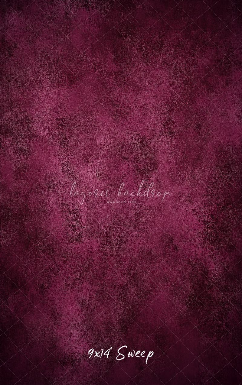 Plum Red Abstract Texture Photo Backdrop - Layoris