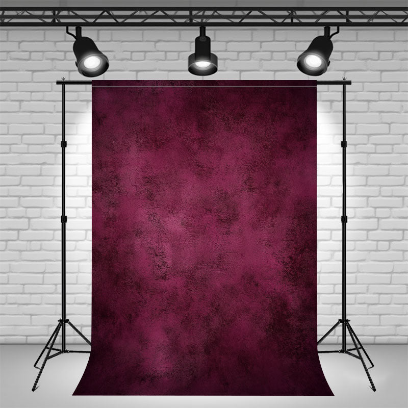 Plum Red Abstract Texture Photo Backdrop - Layoris