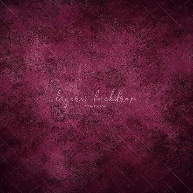 Plum Red Abstract Texture Photo Backdrop - Layoris