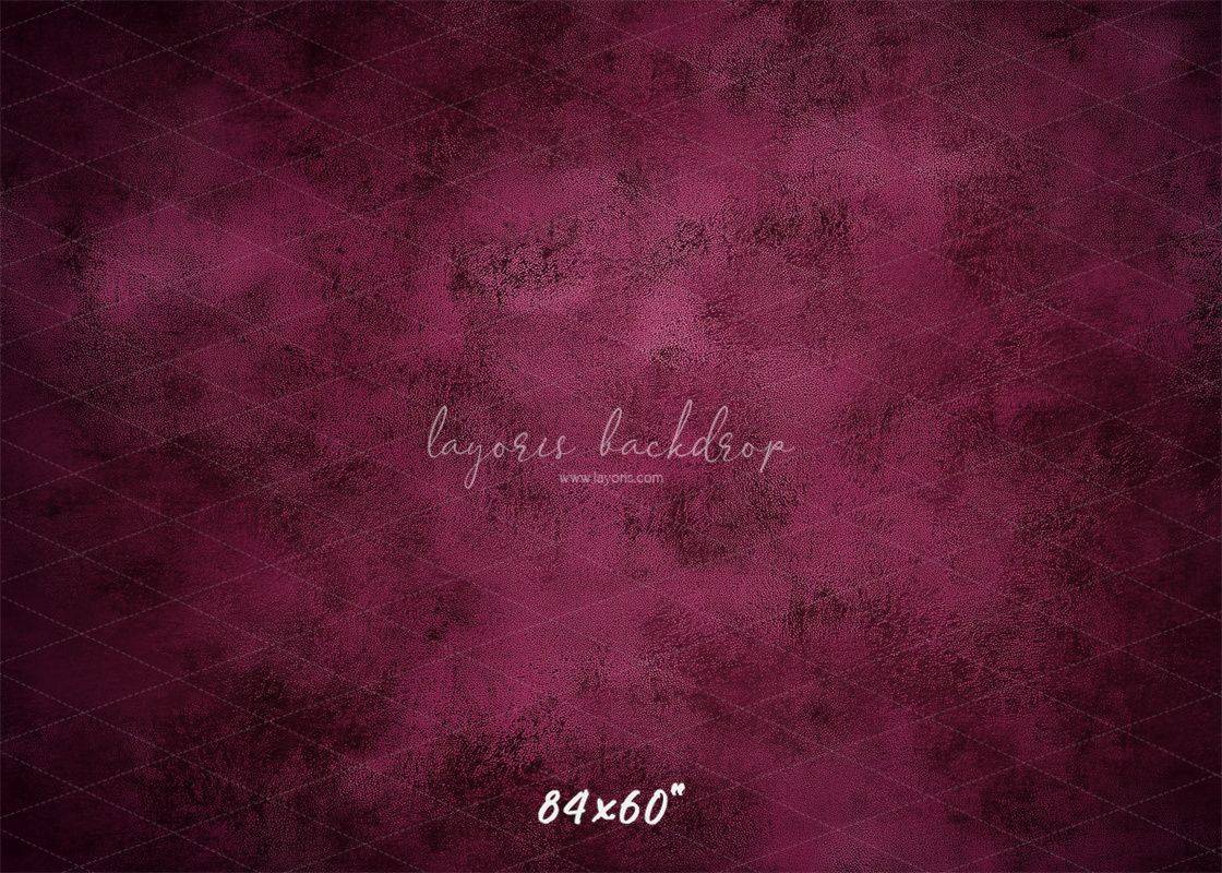 Plum Red Abstract Texture Photo Backdrop - Layoris