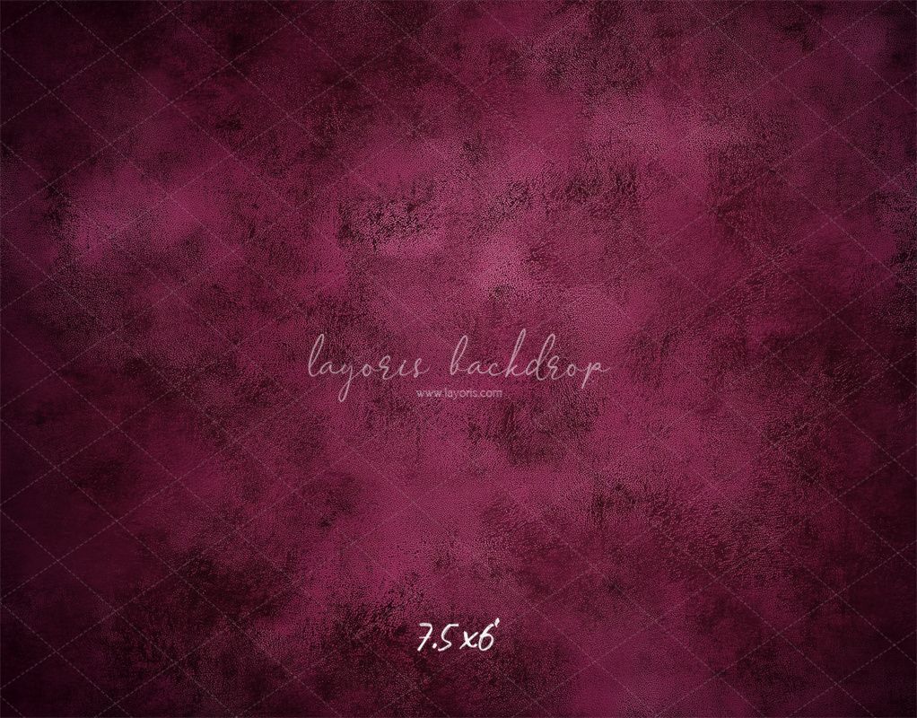 Plum Red Abstract Texture Photo Backdrop - Layoris