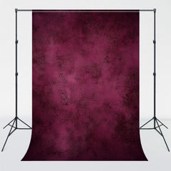 Plum Red Abstract Texture Photo Backdrop - Layoris