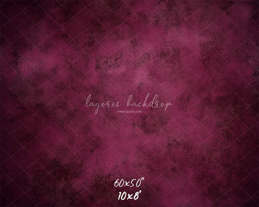 Plum Red Abstract Texture Photo Backdrop - Layoris