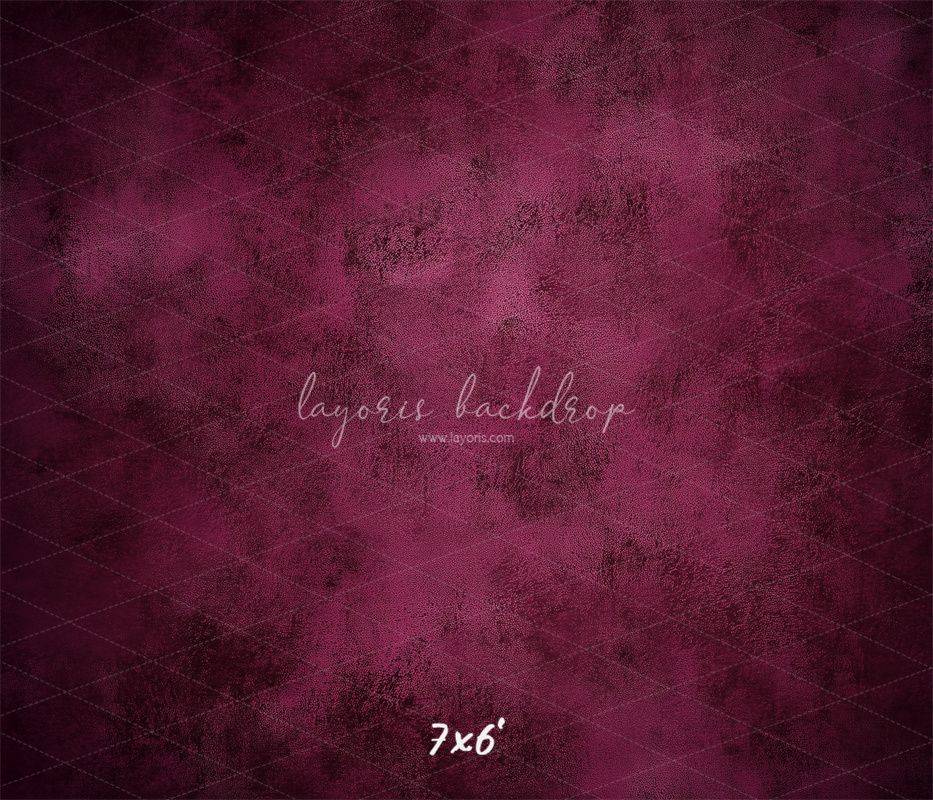 Plum Red Abstract Texture Photo Backdrop - Layoris