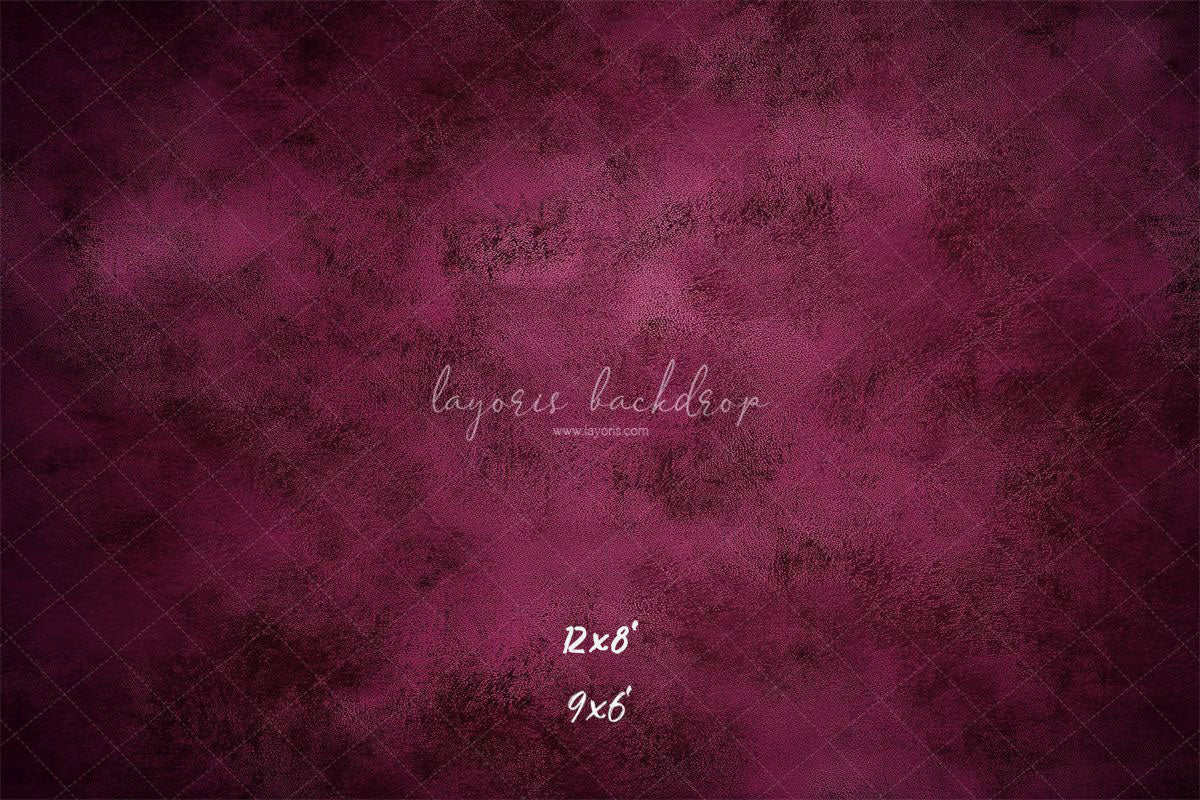 Plum Red Abstract Texture Photo Backdrop - Layoris