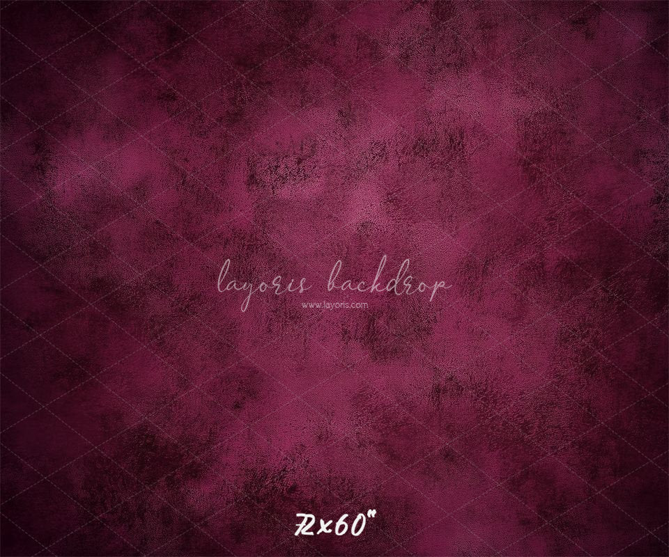 Plum Red Abstract Texture Photo Backdrop - Layoris