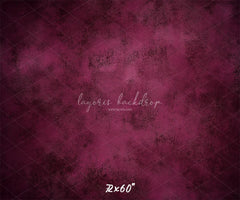 Plum Red Abstract Texture Photo Backdrop - Layoris