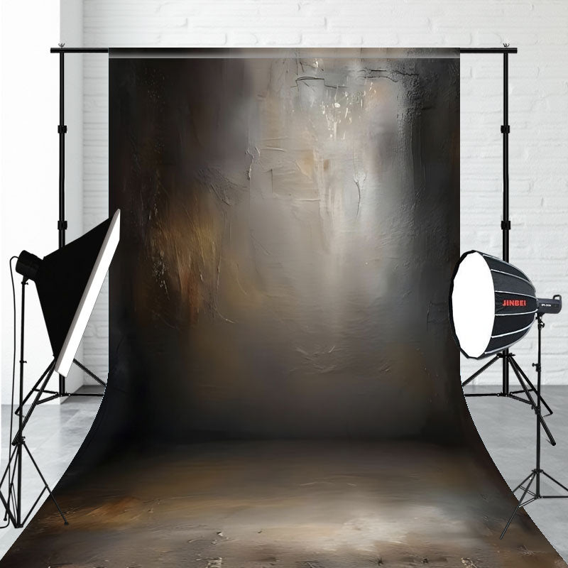 Black And Gold Interwoven Abstract Sweep Backdrop - Layoris
