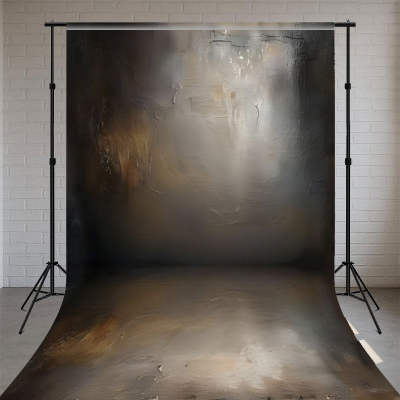Black And Gold Interwoven Abstract Sweep Backdrop - Layoris