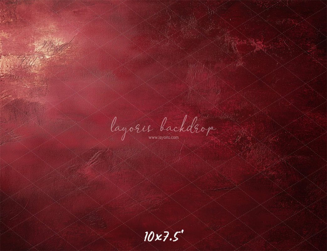 Abstract Texture Red Portrait Photo Backdrop - Layoris