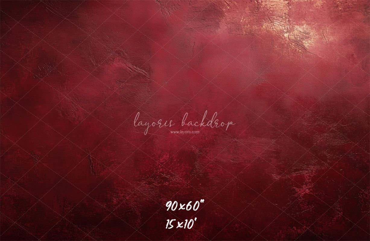 Abstract Texture Red Portrait Photo Backdrop - Layoris