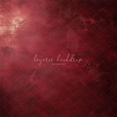 Abstract Texture Red Portrait Photo Backdrop - Layoris