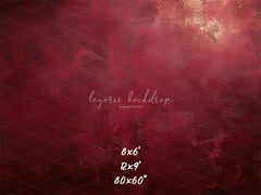 Abstract Texture Red Portrait Photo Backdrop - Layoris
