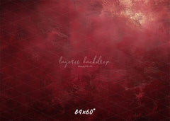 Abstract Texture Red Portrait Photo Backdrop - Layoris
