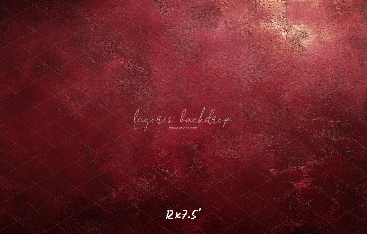 Abstract Texture Red Portrait Photo Backdrop - Layoris
