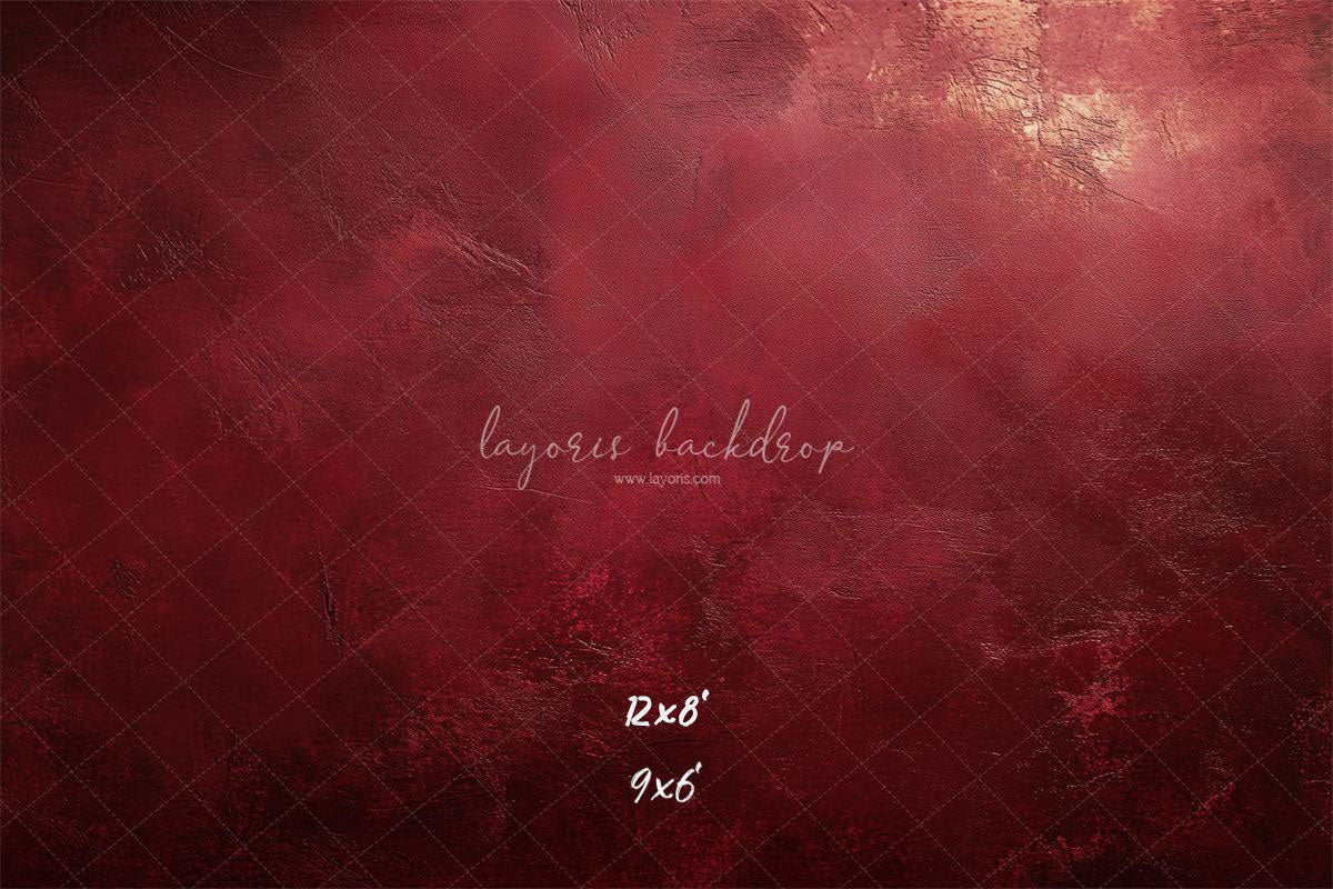 Abstract Texture Red Portrait Photo Backdrop - Layoris
