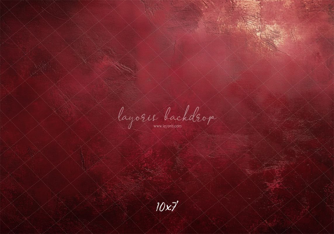 Abstract Texture Red Portrait Photo Backdrop - Layoris
