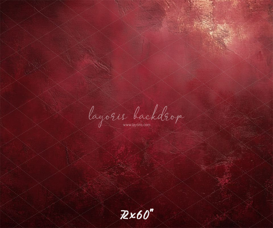 Abstract Texture Red Portrait Photo Backdrop - Layoris