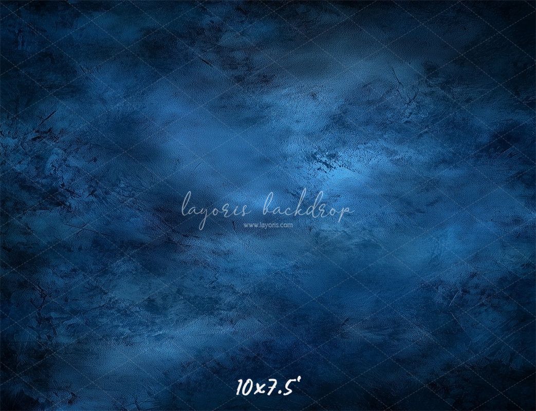 Misty Blue Old Master Photography Backdrop - Layoris