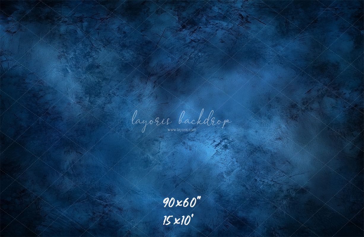 Misty Blue Old Master Photography Backdrop - Layoris