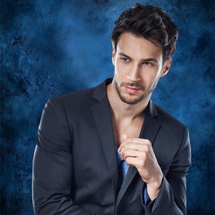 Misty Blue Old Master Photography Backdrop - Layoris