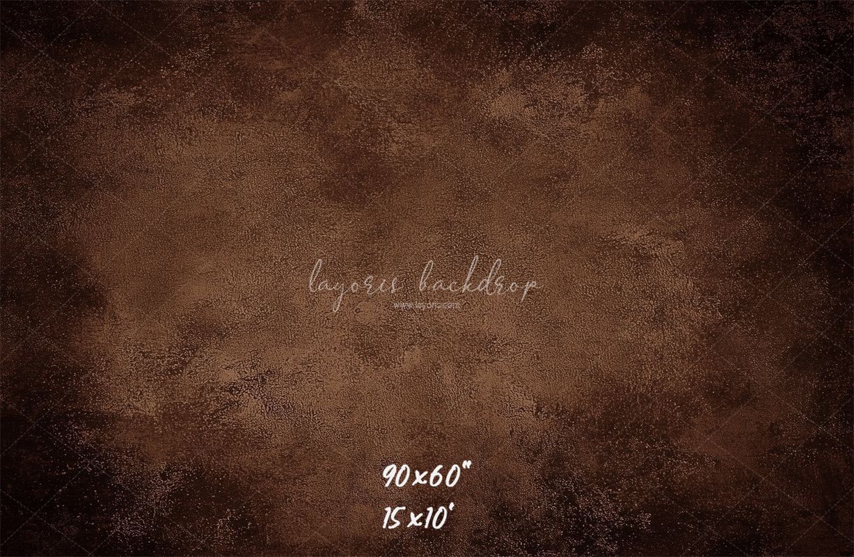 Brown Concrete Old Master Portrait Photo Backdrop - Layoris