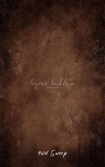 Brown Concrete Old Master Portrait Photo Backdrop - Layoris